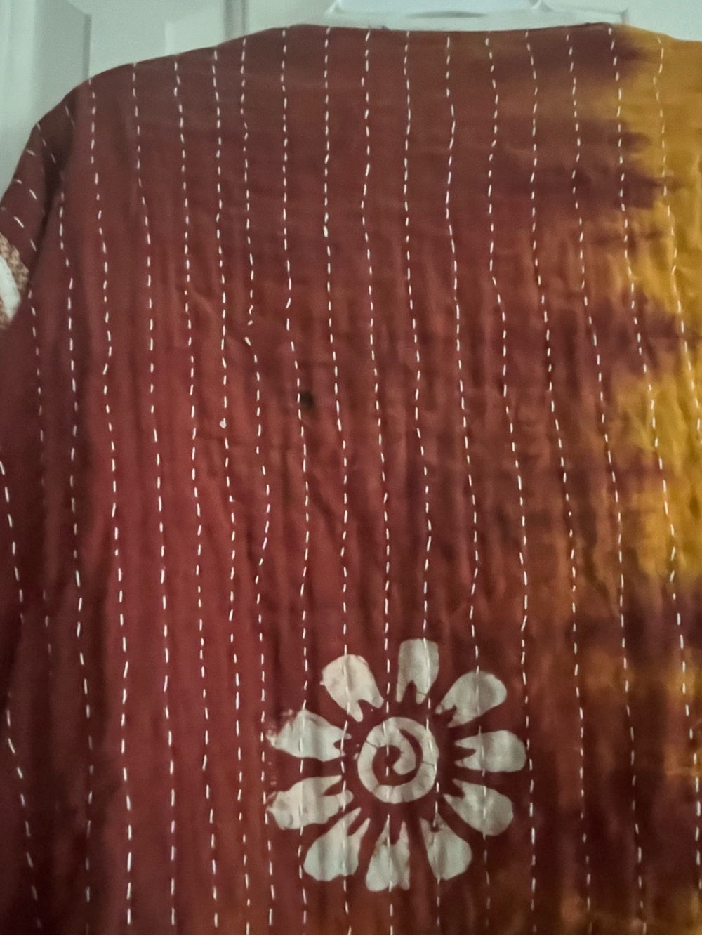 Sale! KANTHA Reversible Duster - Picture 8 of 9